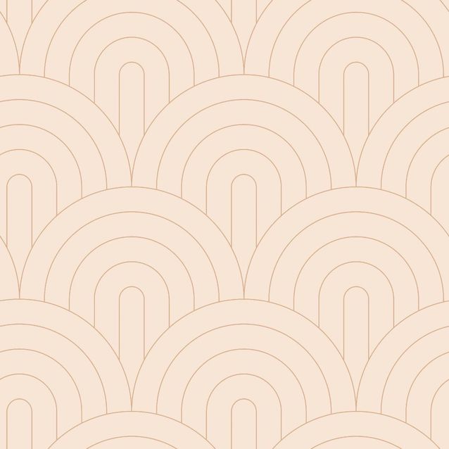 Tapetti Esta Art Deco 139216, 0.53x10.05m, non-woven, vaaleanpunainen