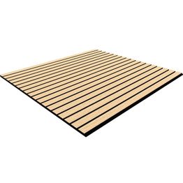 Sisustus-/akustiikkapaneeli Evella Slim Line Easy 60, 9x594x600mm, tammi, tarrakiinnitteinen