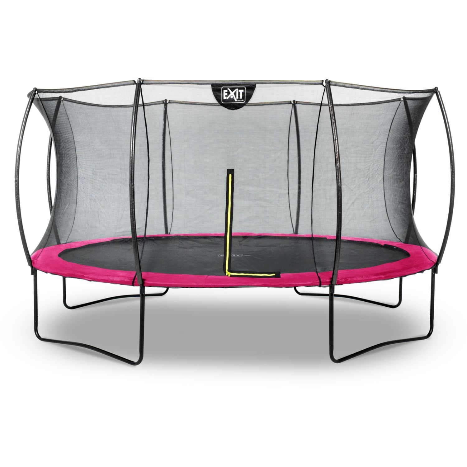 Trampoliini Exit Silhouette 427 cm pinkki sis. turvaverkko