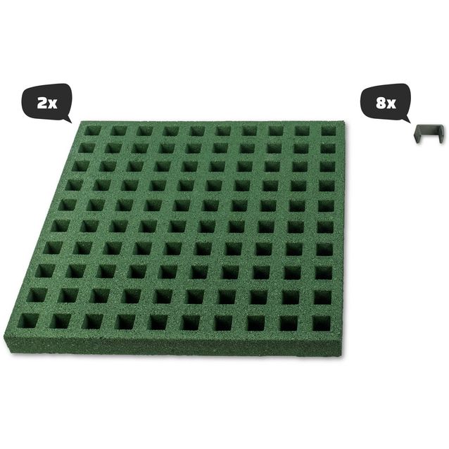 Turva-alusta EXIT Freezone, 54 x 54 cm, 2 kpl