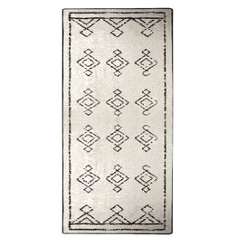 Käytävämatto Linento Eaves 2, mustavalkoinen, eri kokoja