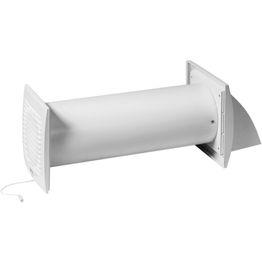 Huonekohtainen ilmanvaihtokone Eiroplast E-EXTRA EER100WP Ø100 mm johdolla ja kytkimellä