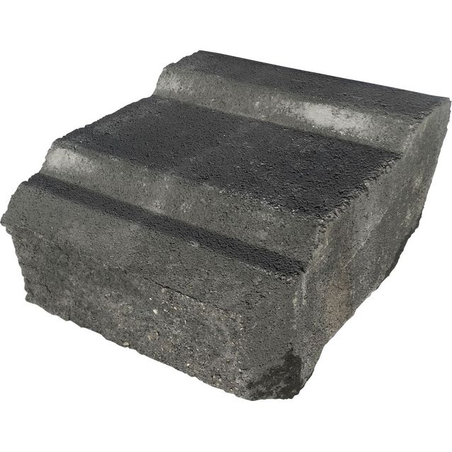 Muurikivi Eskoo 300x380x140 mm musta