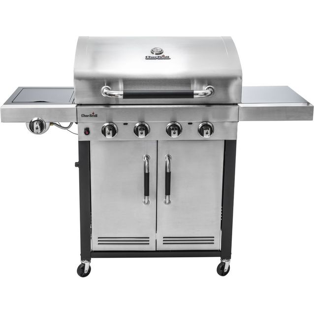 Kaasugrilli Char-Broil Advantage 445 S 4 poltinta sivukeitin