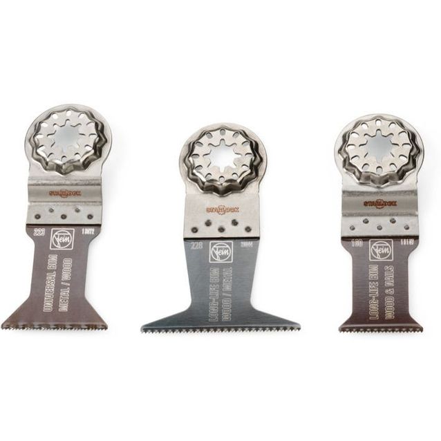 Tarvikesarja Fein Combo SL Wood & Metal 3 osaa