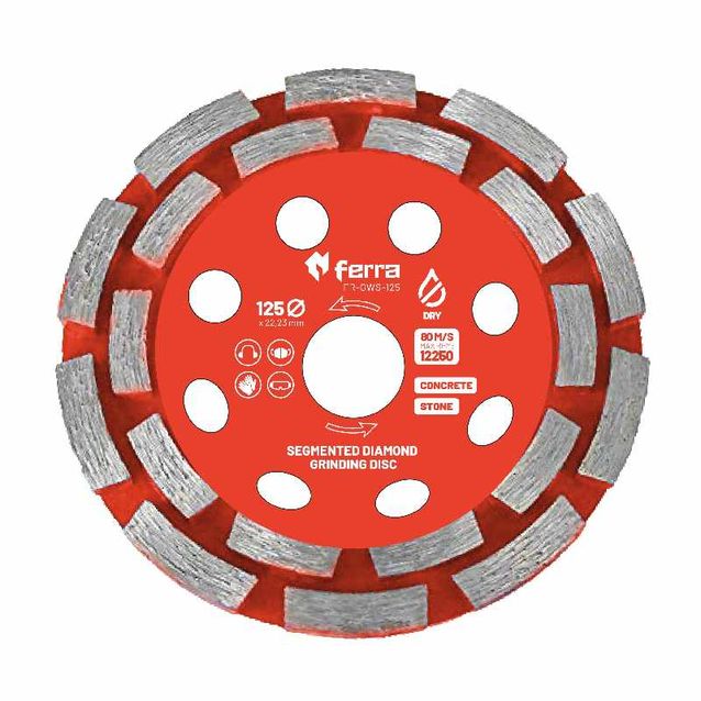 Timanttilaikka Ferra, segmentoitu, 125mm