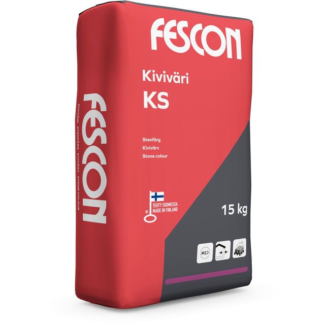 Kiviväri Fescon KS valkoinen 15 kg