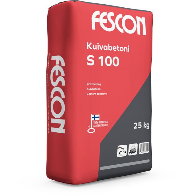 Kuivabetoni Fescon, S100 25 kg