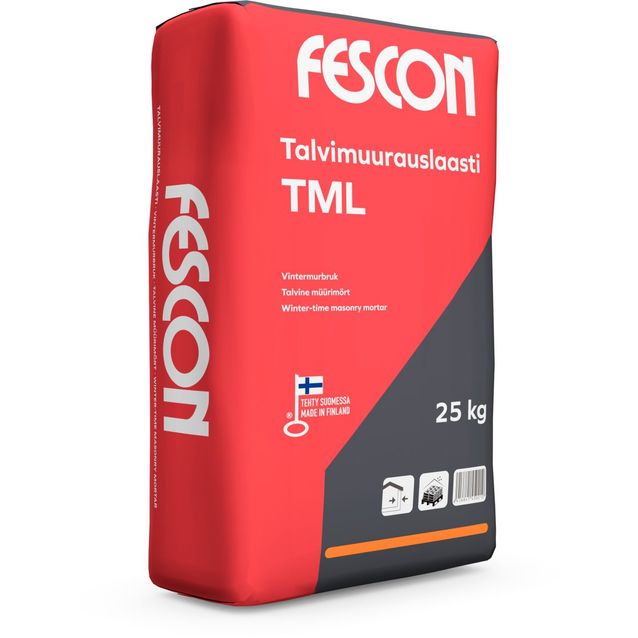 Talvimuurauslaasti Fescon, TML 25 kg