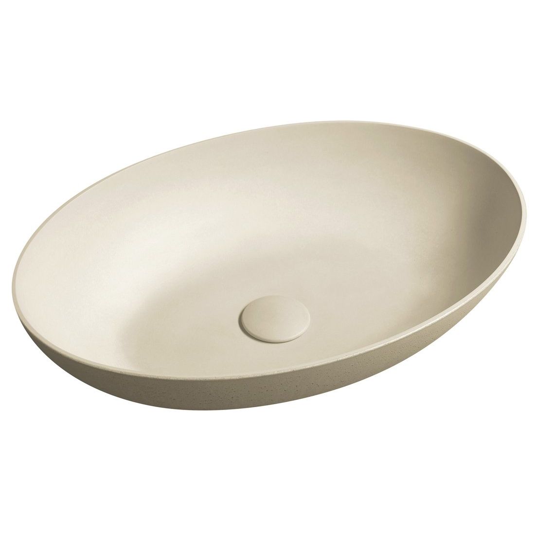 Malja-allas Interia Formigo, 60x40 cm, keltainen