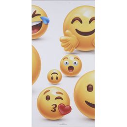 Akustiikkataulu Fibrotech Art Acoustic Emoji I, 9x600x1200mm, valkoinen