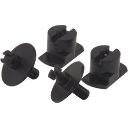 Taulukoukku Fibrotech akustiikkalevyyn, 20x20mm, 2kpl, teräs