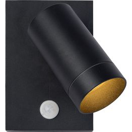 Ulkoseinävalaisin liiketunnistimella Lucide Taylor, 1xGU10, IP54, eri värejä