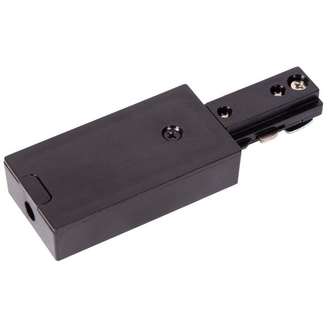 Virtalähde Lucide Track, 1-vaihe kiskojärjestelmään, yksittäinen, musta