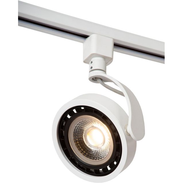 Spottivalaisin kiskoon Lucide Track Dorian, ES111, valkoinen