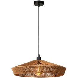 Riippuvalaisin Lucide Yunkai Ø50cm, 1xE27, luonnollinen