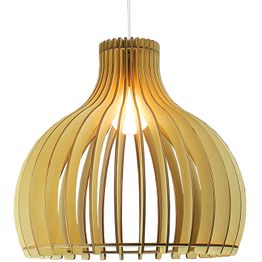 Riippuvalaisin FocusLight Orsa Ø56cm E27 luonnonpuu