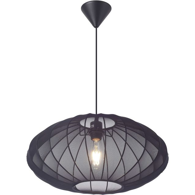 Riippuvalaisin FocusLight Elise Ø50cm, E27, musta