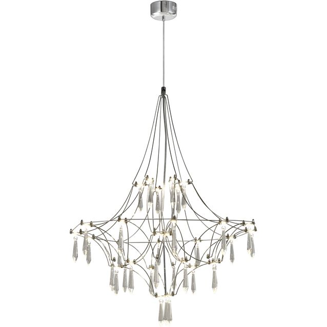 Riippuvalaisin FocusLight Glamour Ø60cm kromi