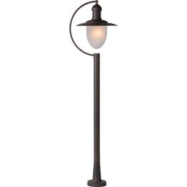 Pylväsvalaisin Lucide Aruba 29,5x25x111cm 24W himmennettävä ruoste ruskea