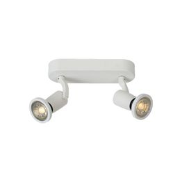 Kattospotti Lucide Jaster 198x60mm 2x5W valkoinen