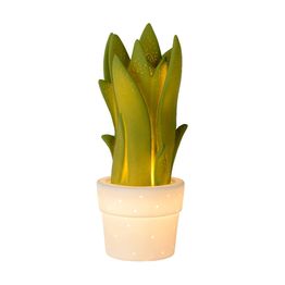 Pöytävalaisin Lucide Sansevieria 12x12,7x31,6cm 25W vihreä