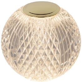 Pöytävalaisin Lucide Cintra Ø9cm, 3 Step himmennys, 1x1.5W/3000K, kirkas