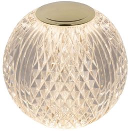 Pöytävalaisin Lucide Cintra Ø11cm, 3 Step himmennys, 1x2W/3000K, kirkas