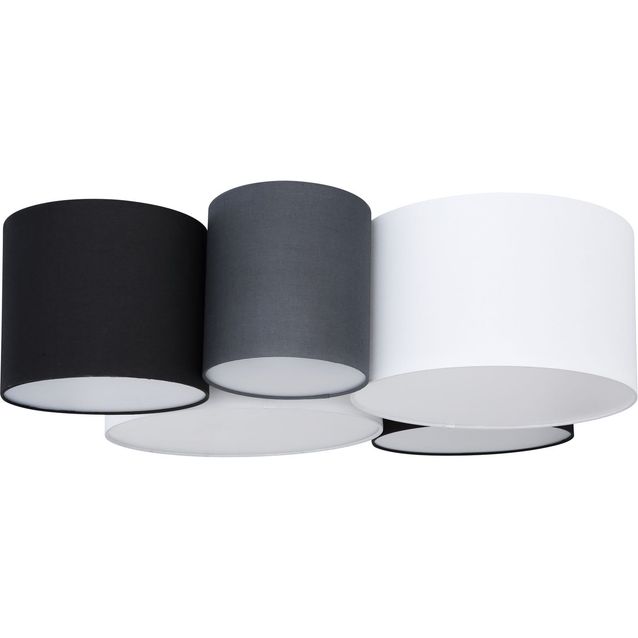 Kattovalaisin Globo Makki, 5-osainen, valkoinen/harmaa