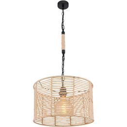 Riippuvalaisin Globo Halia Ø38 cm musta/beige