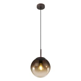 Riippuvalaisin Globo Varus Ø20cm 40W ruskea