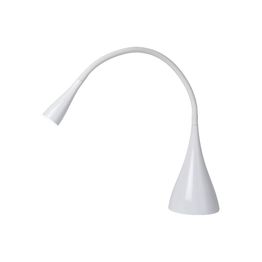 LED-työpöytävalaisin Lucide Zozy Ø11,5x70cm 3W himmennettävä valkoinen