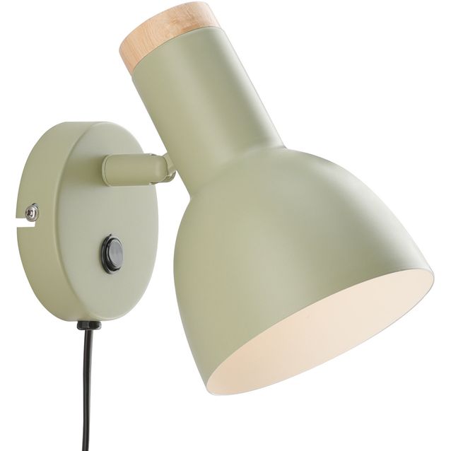 Seinävalaisin FocusLight Oslo E27 vihreä