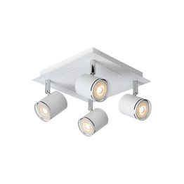 Kattospotti Lucide Rilou 260x260mm 4x5W himmennettävä valkoinen