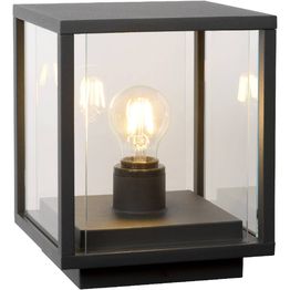 Pylväsvalaisin Lucide Claire 20x20x24,5cm 15W himmennettävä antrasiitti