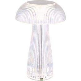 Pöytävalaisin Globo Gixi 15cm, CCT, USB, kirkas