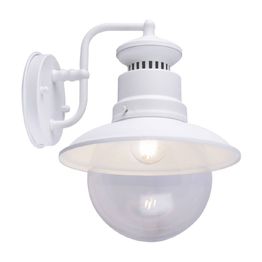 Ulkoseinävalaisin Globo Sella 60W valkoinen