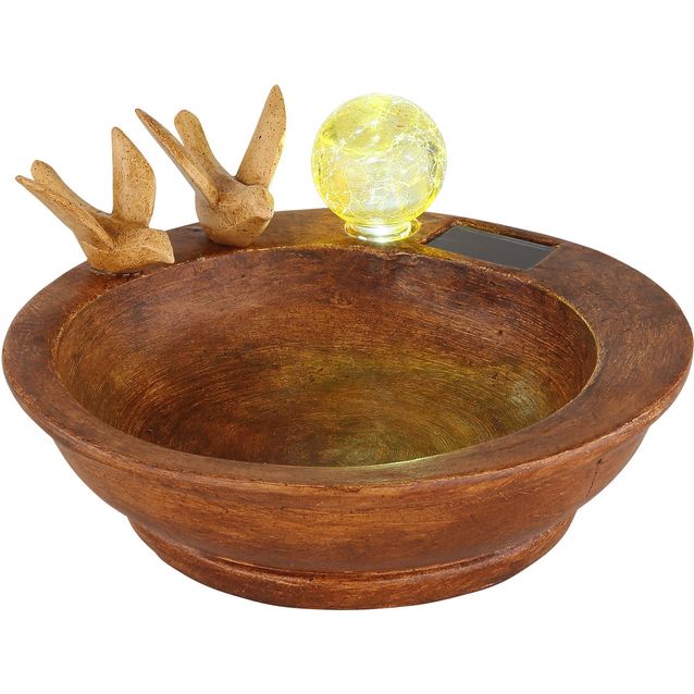 LED-aurinkokennovalaisin Globo Linnut