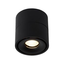 LED-kattospotti Lucide Yumiko 78x78mm 8W himmennettävä musta