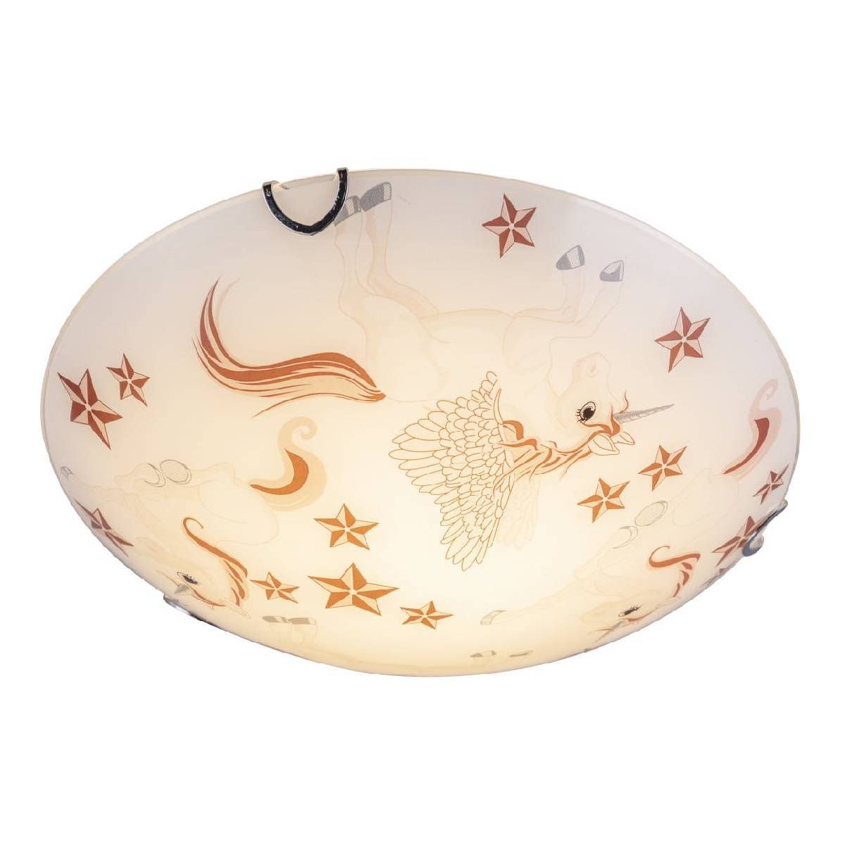 LED-plafondi Globo Natalie Ø30cm 16W valkoinen