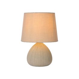 Pöytävalaisin Lucide Ramzi 18x18x26cm 40W kerma