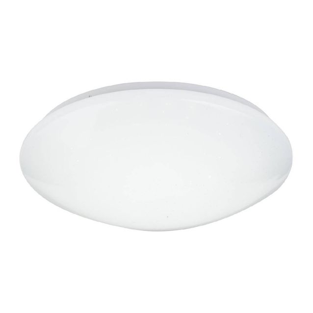 LED-plafondi Globo Atreju Ø39cm 24W himmennettävä valkoinen