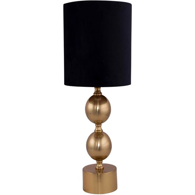 Pöytävalaisin FocusLight Taika 54cm, messinki/musta