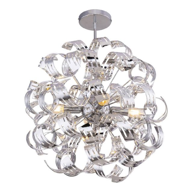 Riippuvalaisin Globo Falla 51505-4D Ø50cm 40W kromi