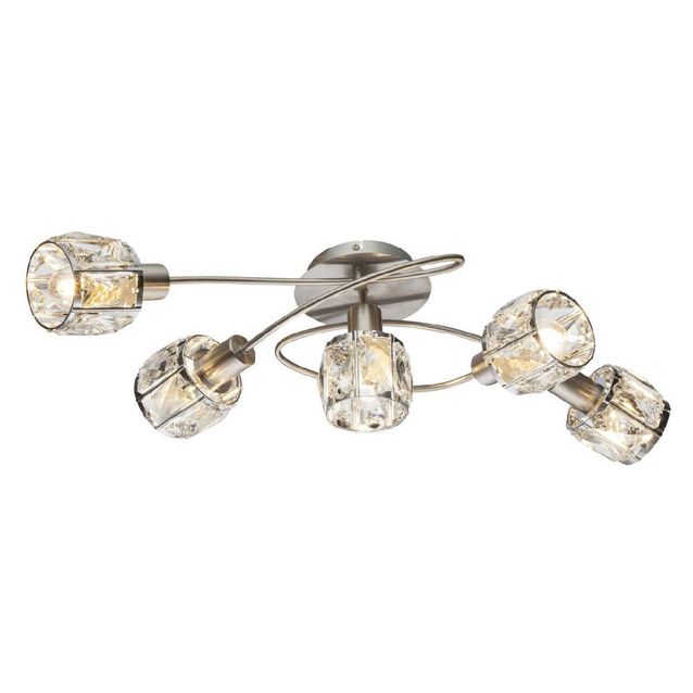 Kattovalaisin Globo Kris 61,4x36cm 40W mattanikkeli