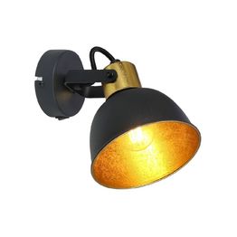 Seinävalaisin Globo Fillo 40W musta