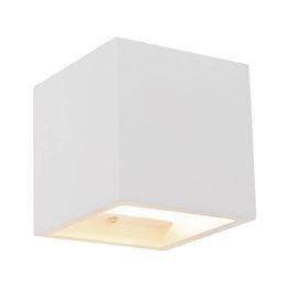 Seinävalaisin Globo Christine kuutio 40W valkoinen