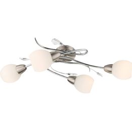 Kattovalaisin Globo Lilly 70x25cm 40W nikkeli