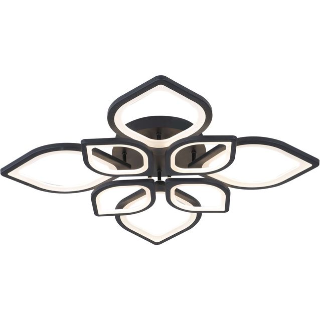 Kattovalaisin FocusLight Motif Ø62cm, CCT, himmennys, musta