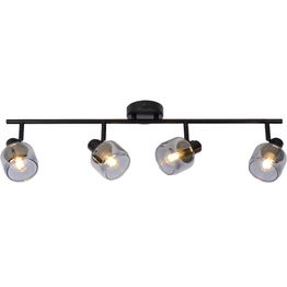 Kattospotti Lucide Bjorn, 14x74cm, IP20, musta